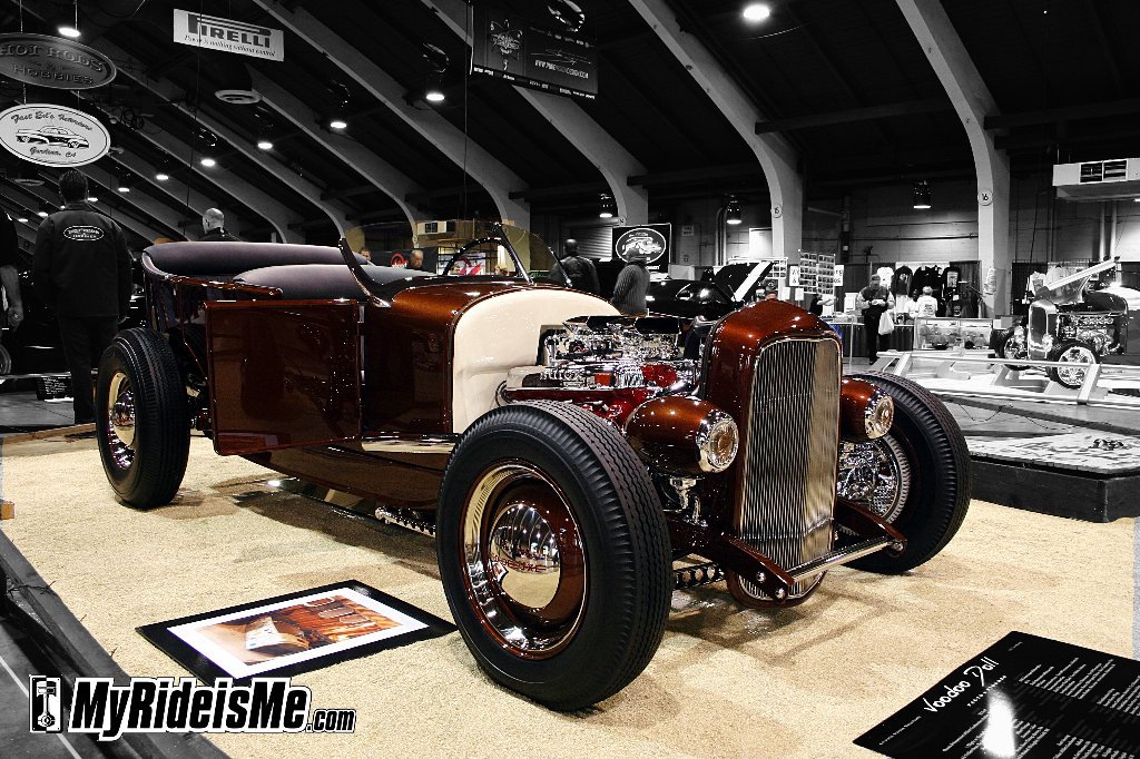I first noticed Kim Vranas' 1927 Ford Touring Roadster resting quietly, 
