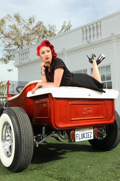 Hot Rod Pinup Erica Vaughn As Pinup Of The Month 