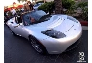 Swanee at the Pavilions P-II <a href="http://www.teslamotors.com/">Tesla Roadster</a>