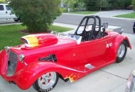 MY 34 CHEVY ROADSTER DRAG CAR  