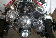 This is after we smoothed the firewall and re installed the engine