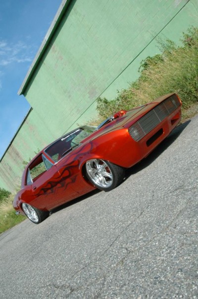 1967 Camaro with custom flames from top to bottom | MyRideisMe.com