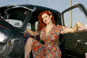 Pinup of the Month Gia Genevieve - Pin-up Model Photos | MyRideisMe.com ...