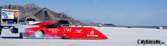 Land Speed Car Becomes the Fastest Sports Car in the World | MyRideisMe.com