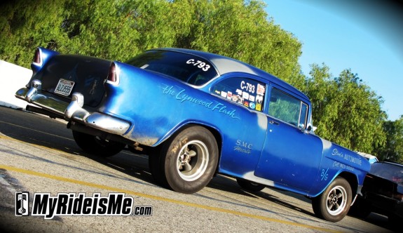 1955 Chevy Gasser Stays Nostalgic While Drag Racing | MyRideisMe.com